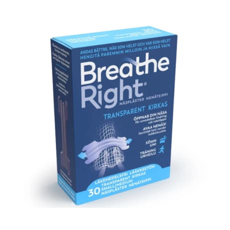 Breathe Right näsplåster Transparent S-M