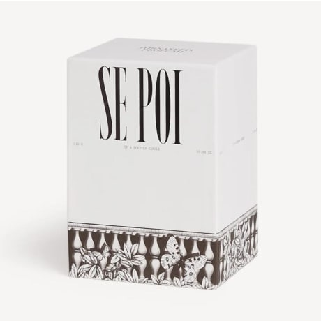 SE POI Small scented candle Farfalle balaustra - fragrance Giardino Segreto
