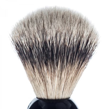 Gents Shaving Brush Silvertip Ebony