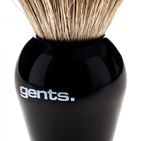 Gents Shaving Brush Silvertip Ebony