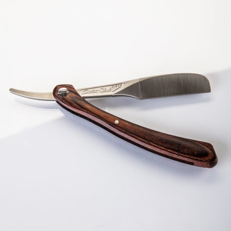 Feather Artist Club DX Teak Handle Professional Razor for disposable blades