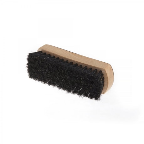 Question Of Time Rectangular Dark Horn Shoe Brush