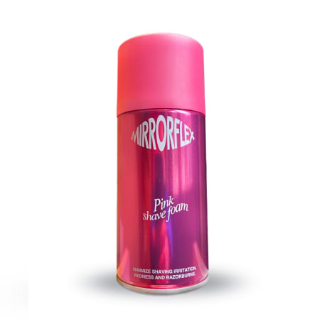 Mirrorflex Pink Shave Foam