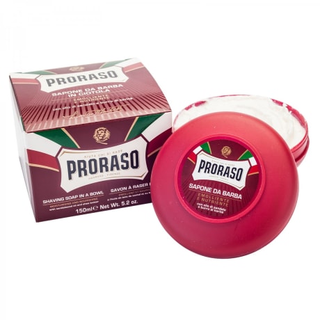 Proraso Shaving Soap Bowl Nourishing Sandalwood and Shea Butter