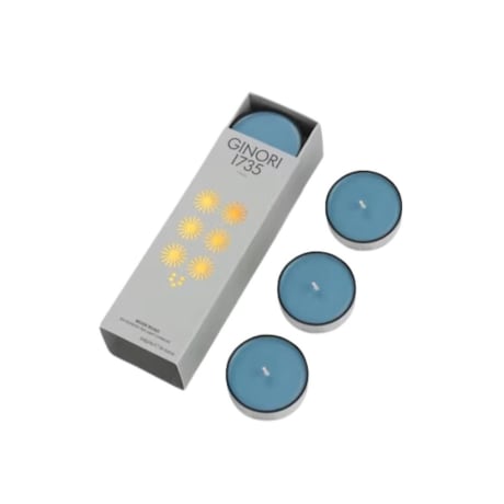 Ginori 1735 LDCD Tea Light Scented Candles Musk Road 6x48g