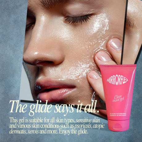 Mirrorflex Pink Shave Gel