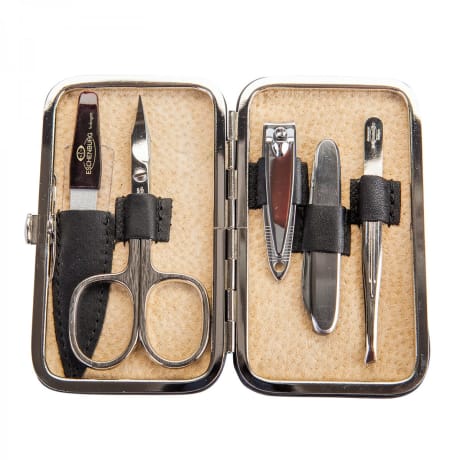 Truefitt & Hill 5-piece Manicure Set Black