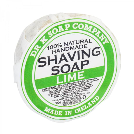 Dr K Soap Company Shaving Soap Fresh Lime 70g