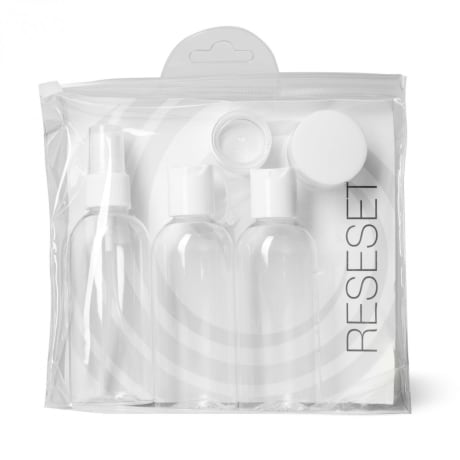 Reseset med tomma förpackningar