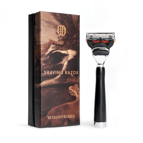 Benjamin Barber Classic Shaving Razor FusionEbony