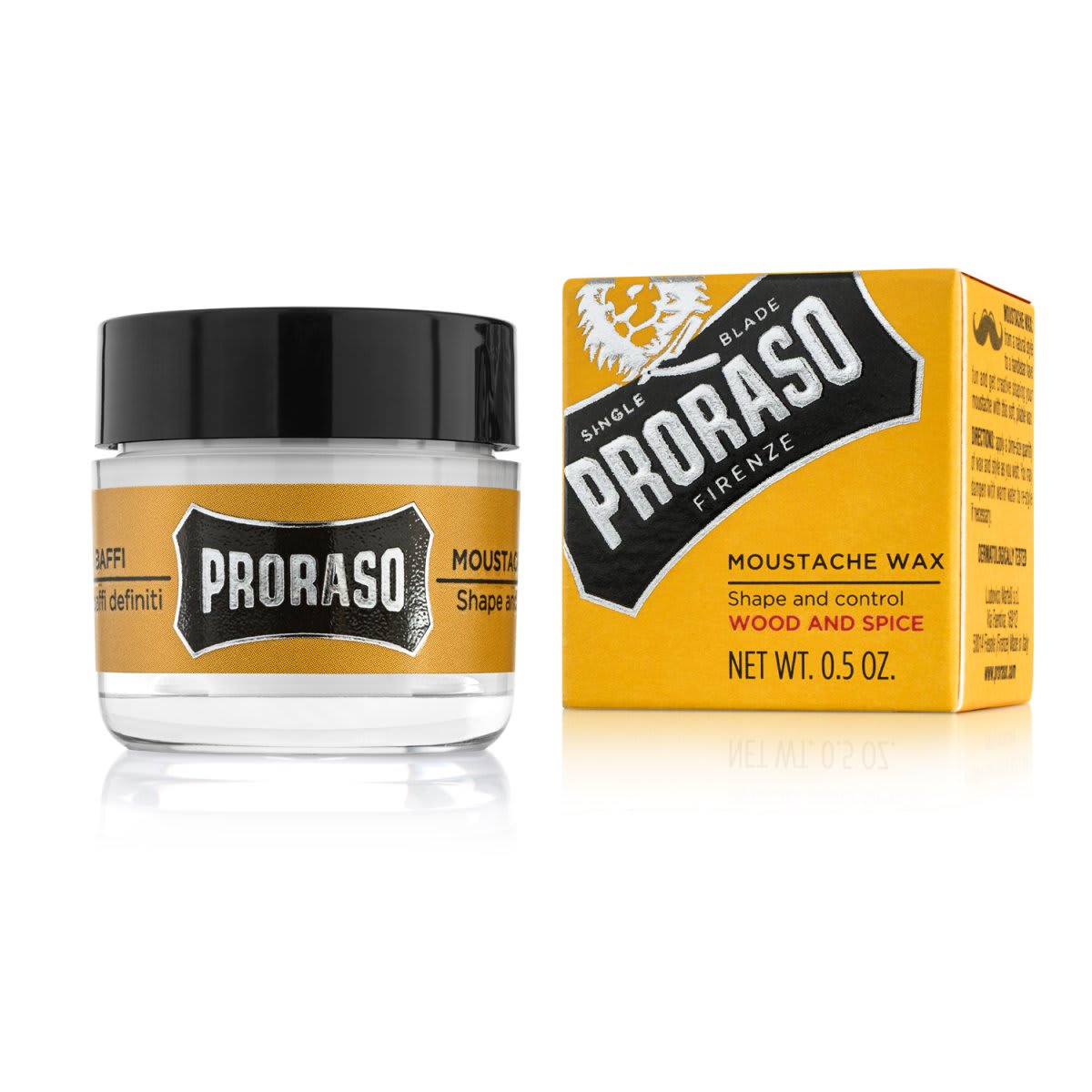 Proraso Moustache Wax Wood og Spice