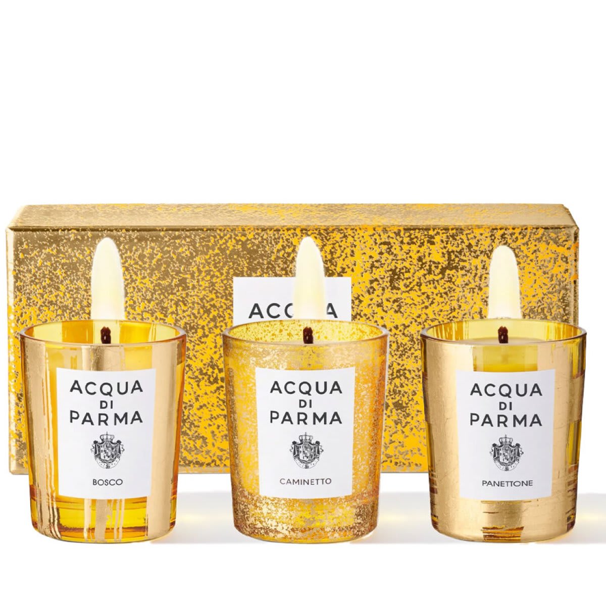 Aqua di Parma 3-pack scented candles 70g | Gents