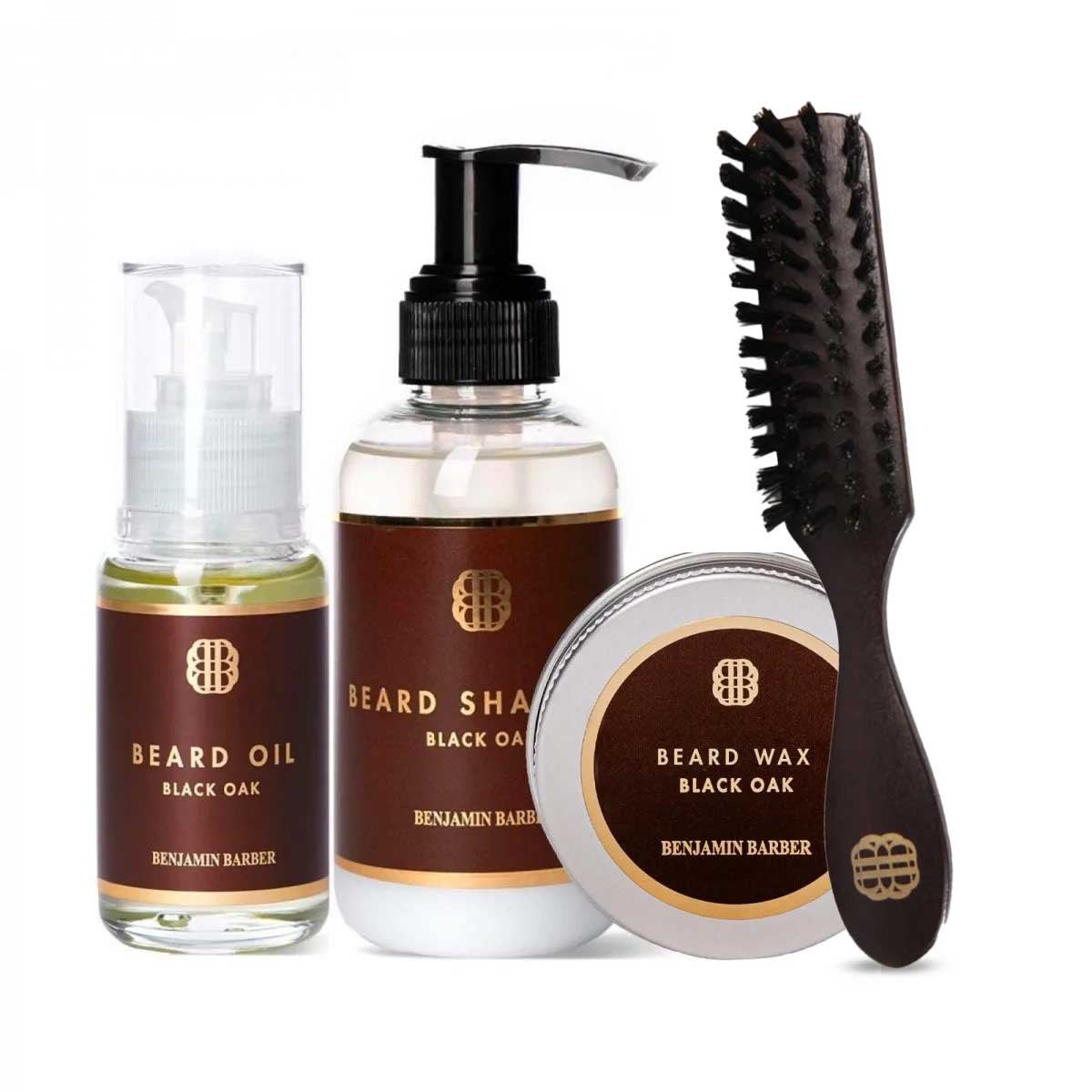 Benjamin Barber Großes Bart-Kit Black Oak