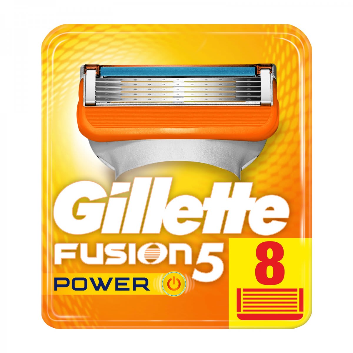 Gillette Fusion5 Power 8er Pack
