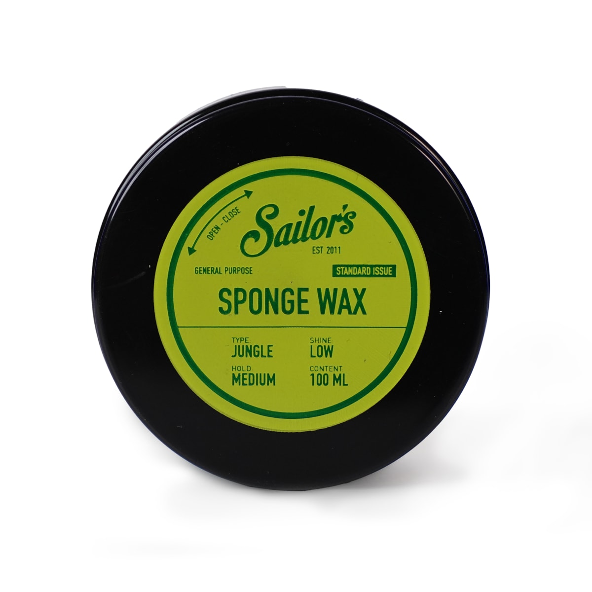 Sailor's Sponge Wax Jungle - Medium Stadga & Låg Glans