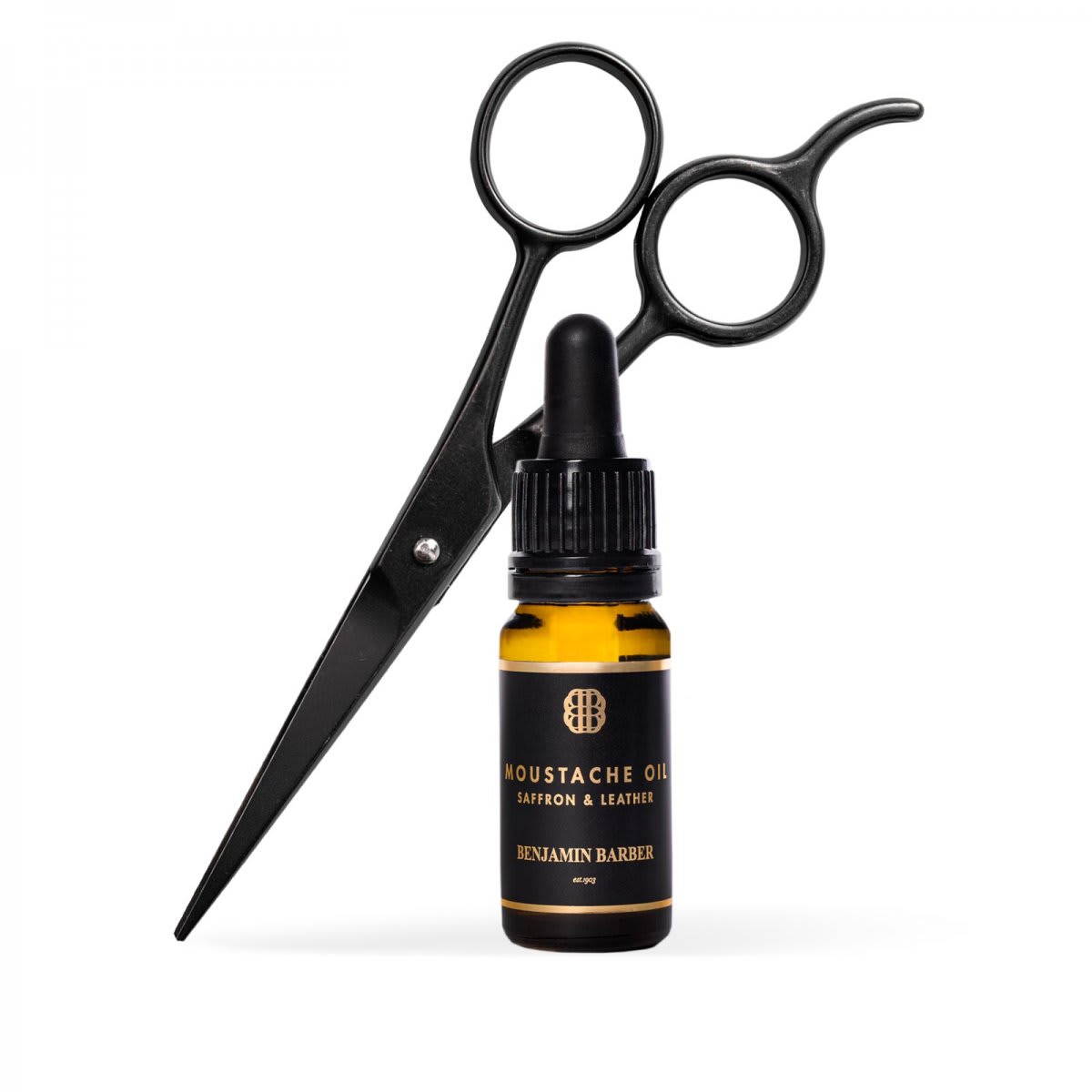 Benjamin Barber Moustache Kit Saffron og Leather