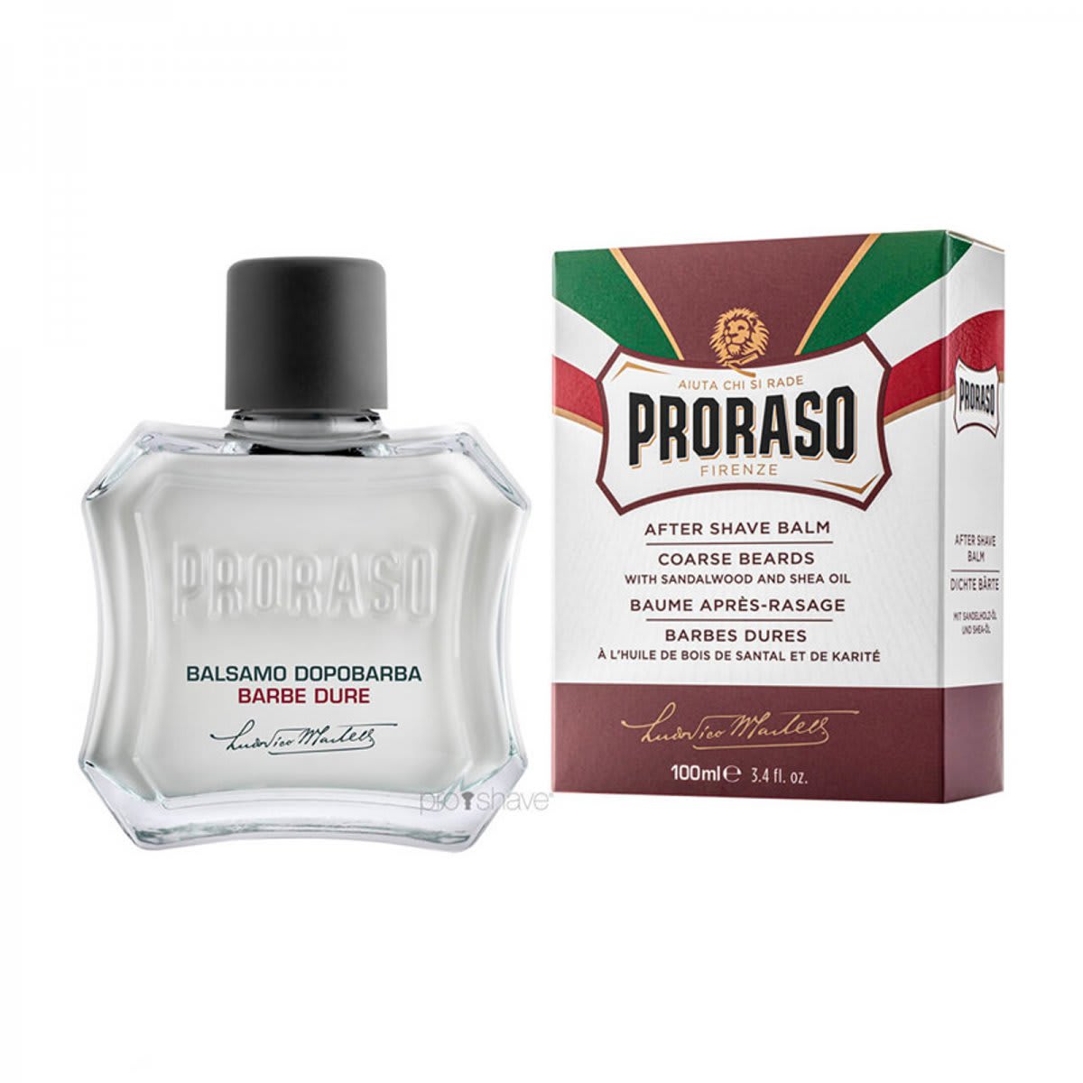 Proraso After Shave Balm Nourishing Sandalwood og Shea Oil