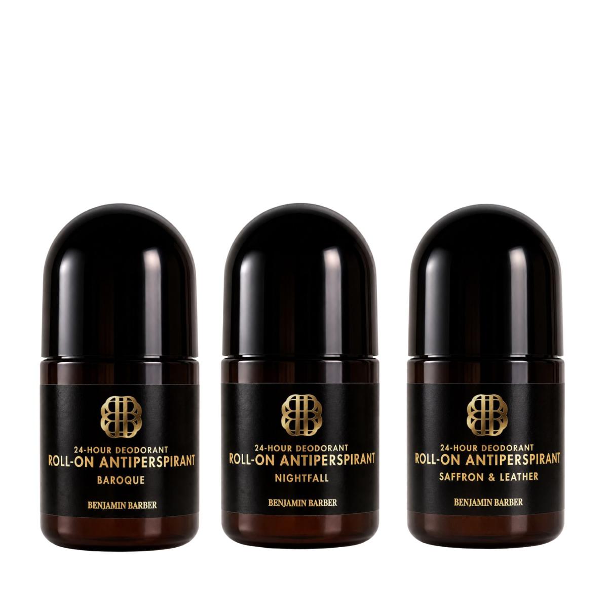 Benjamin Barber Antiperspirant Trio