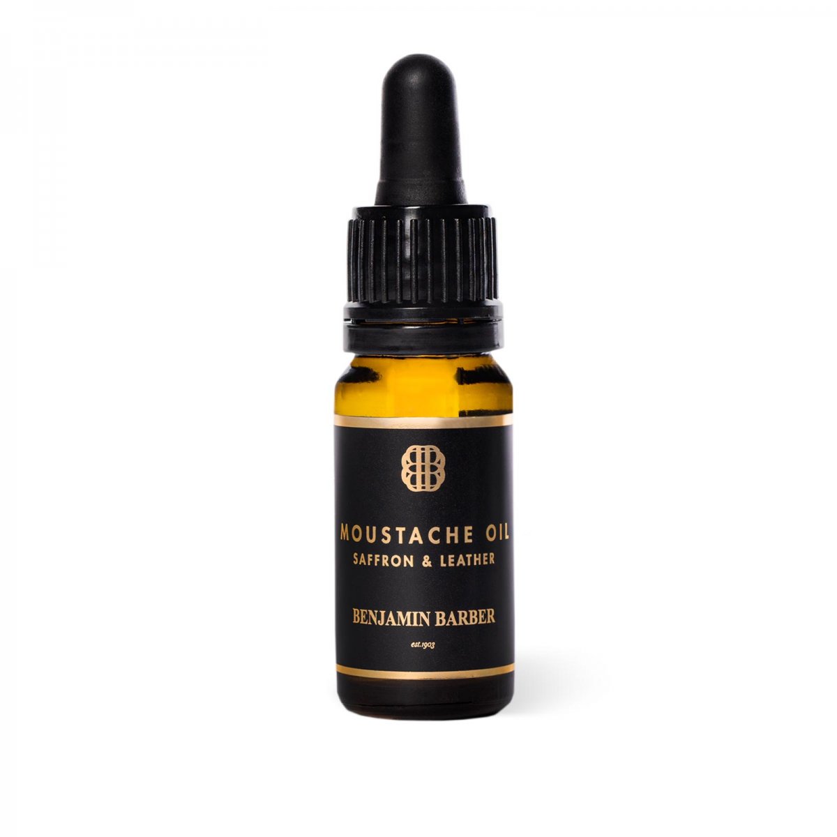 Benjamin Barber Moustache Oil Saffron & Leather
