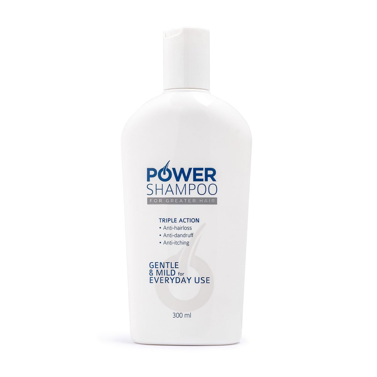Power Hair Shampoo Triple Action - Mot håravfall och tunt hår (3x300 ml)