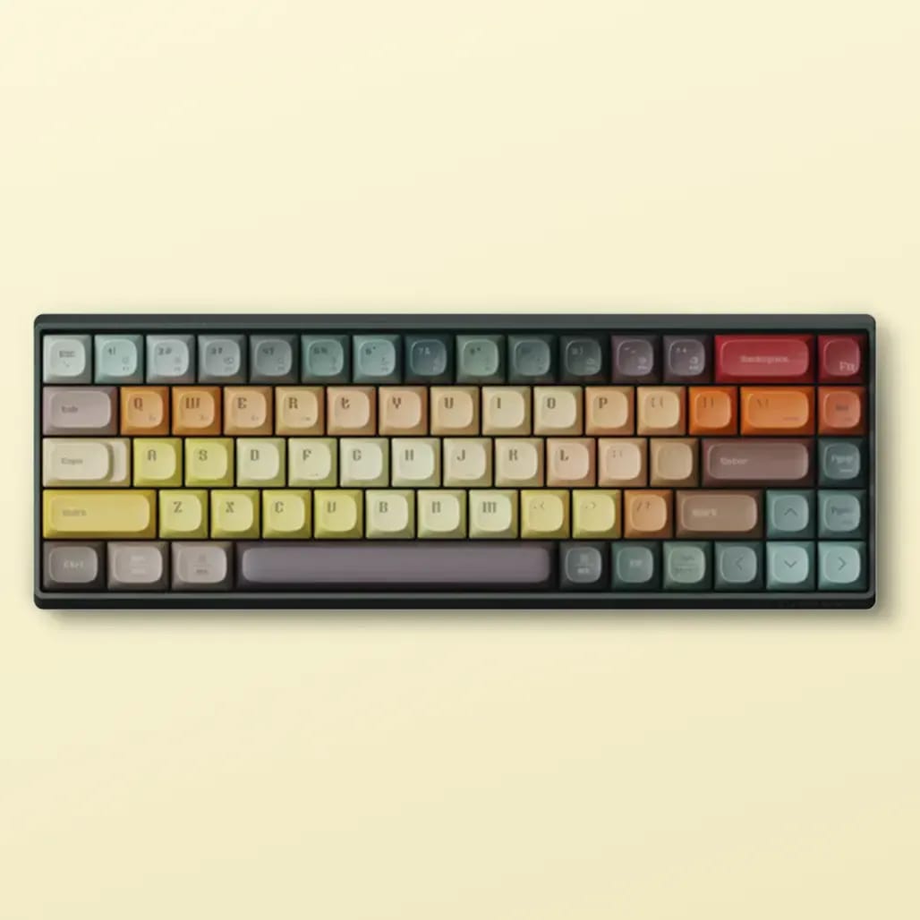 TOUCH "Fading Summer" Triple Mode Mechanical Keyboard