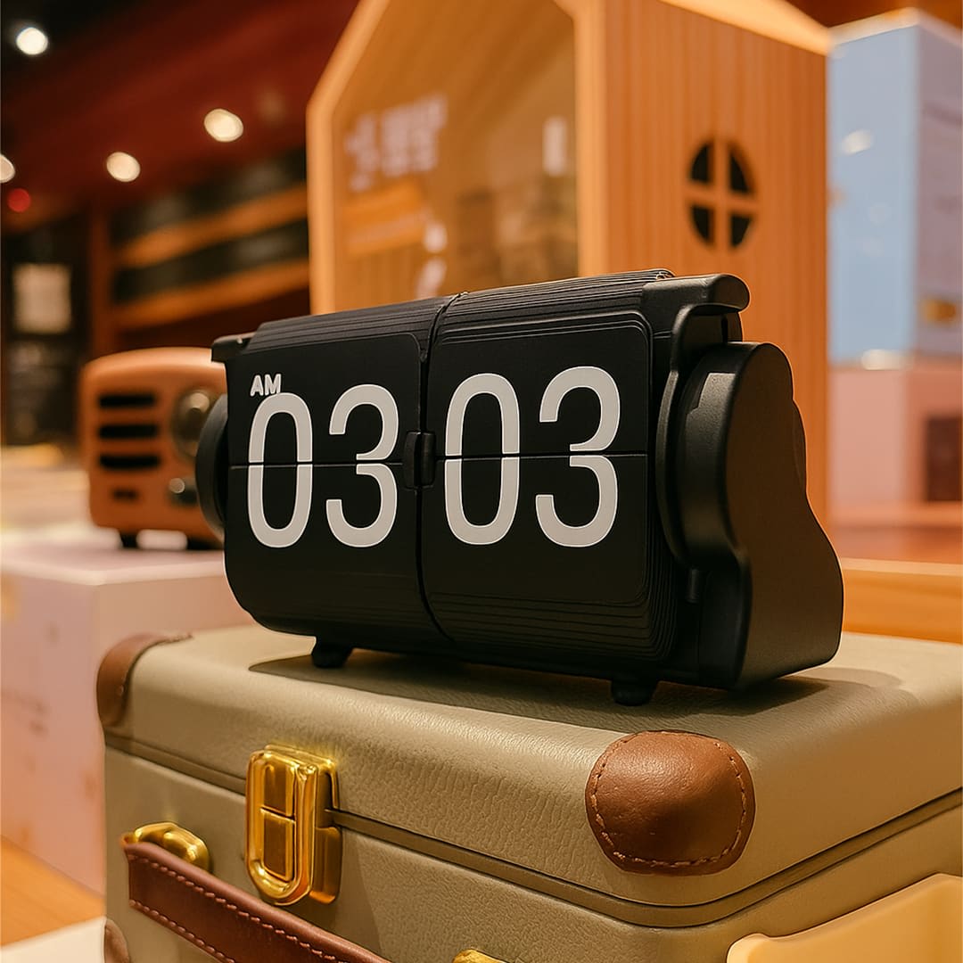 Digital Flip Down Retro Clock