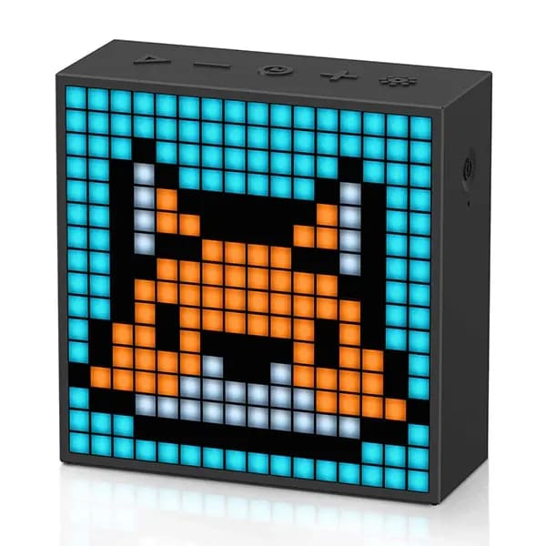 Timebox-Evo Pixel Art Speaker with DIY LED Display Alarm Clock Box