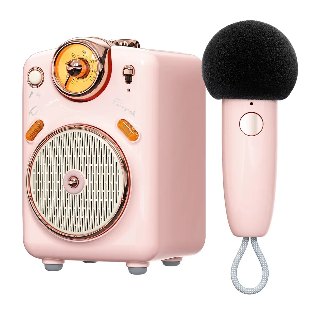 Fairy-OK Retro Mini Karaoke Speaker