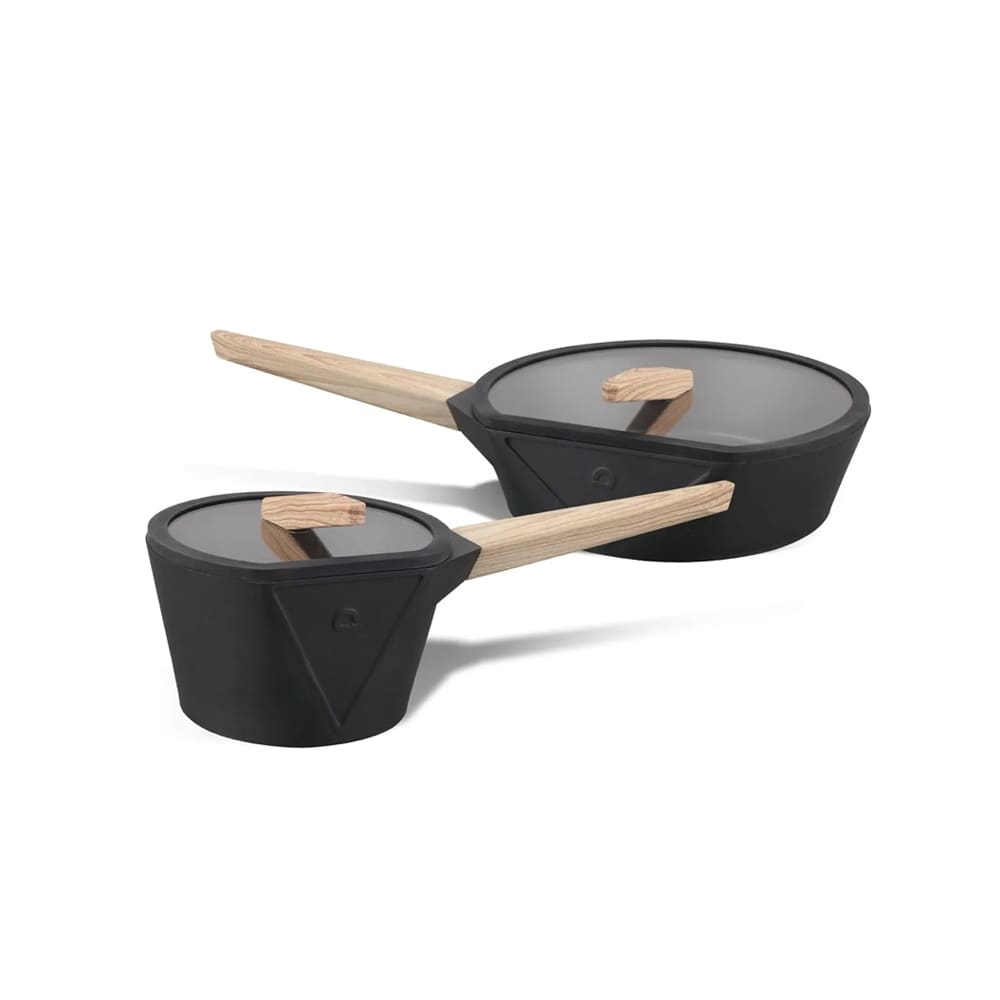 Sauce Pan and Saute Pan Combo with Glass Lid