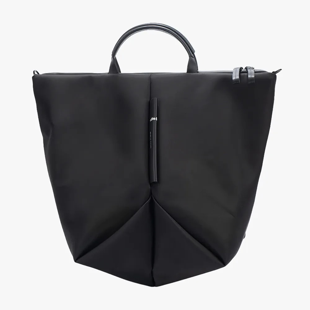 Tamu Sleek Black Backpack