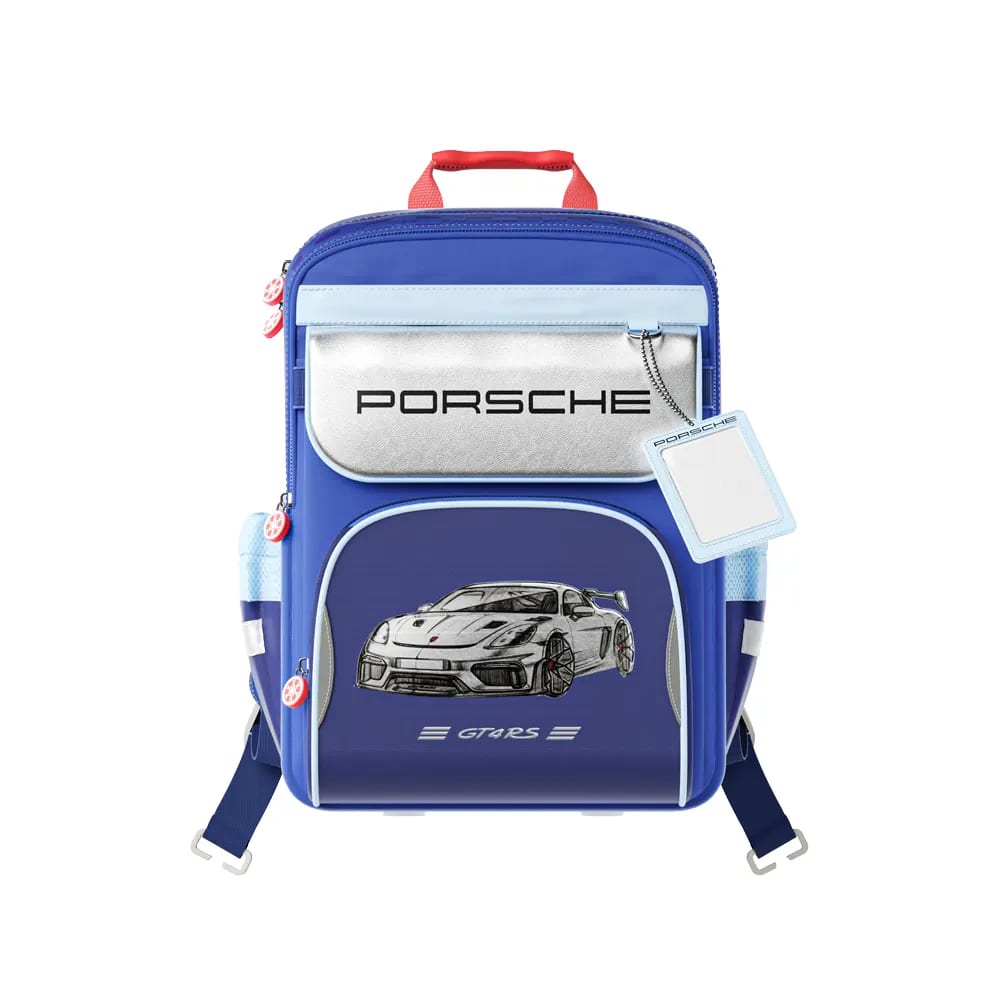 Porsche Azure Realm Child Backpack-Blue