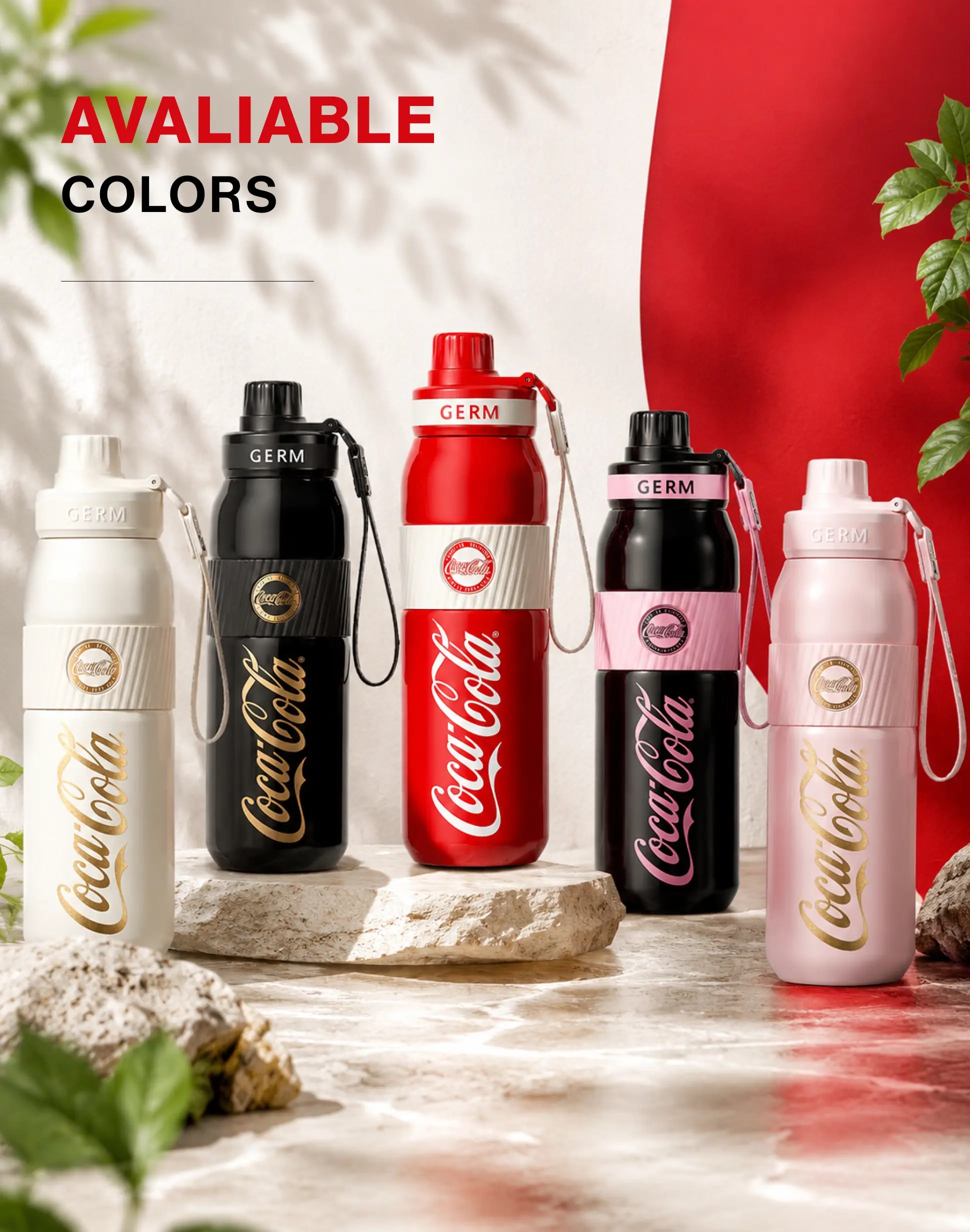 Buy Coca-Cola Collection Athletic Vacuum BottleRed Online in India