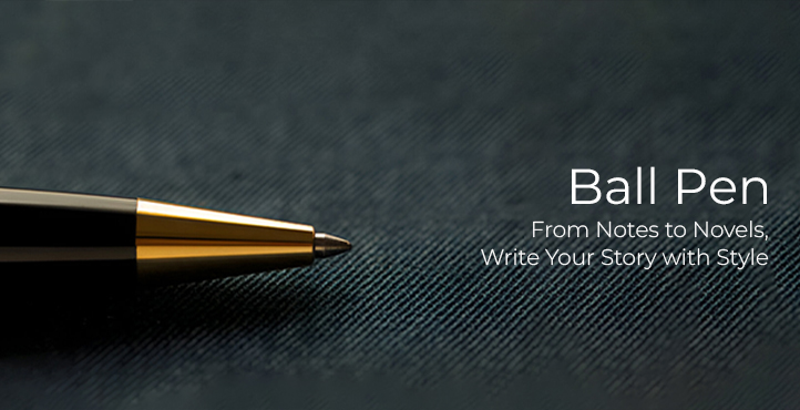 Brown Luxury Ball Point Pens lying on a black table
