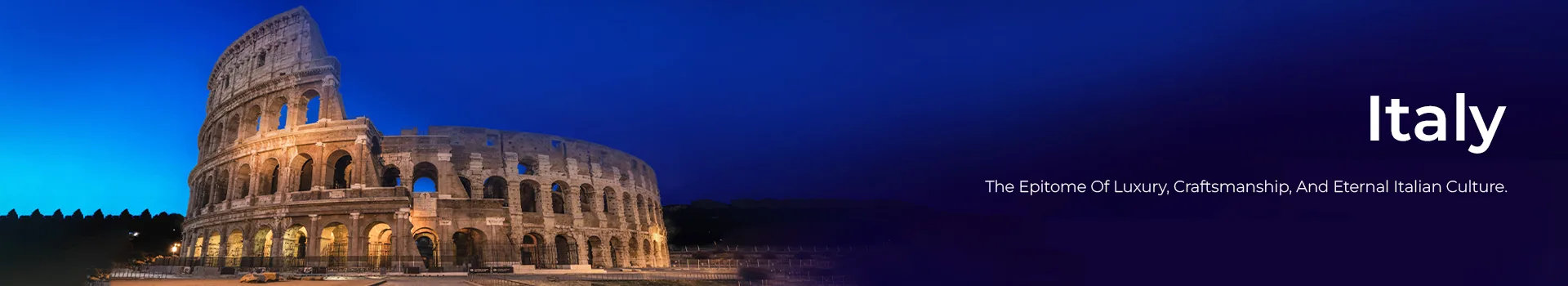Italy - Banner