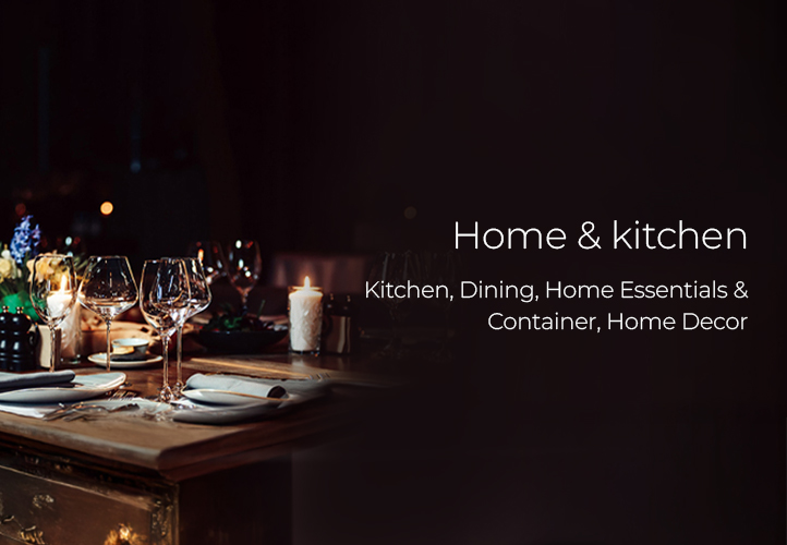 Stylish Kitchenware Set across a table for dining