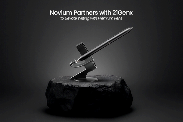 Novium Partners with 21Genx to Elevate Writing with Premium Pens