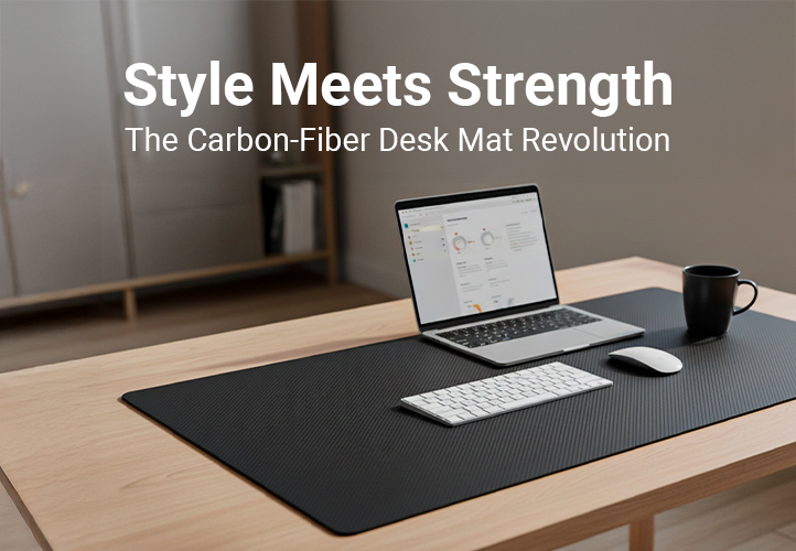 Style Meets Strength: The Carbon-Fiber Desk Mat Revolution