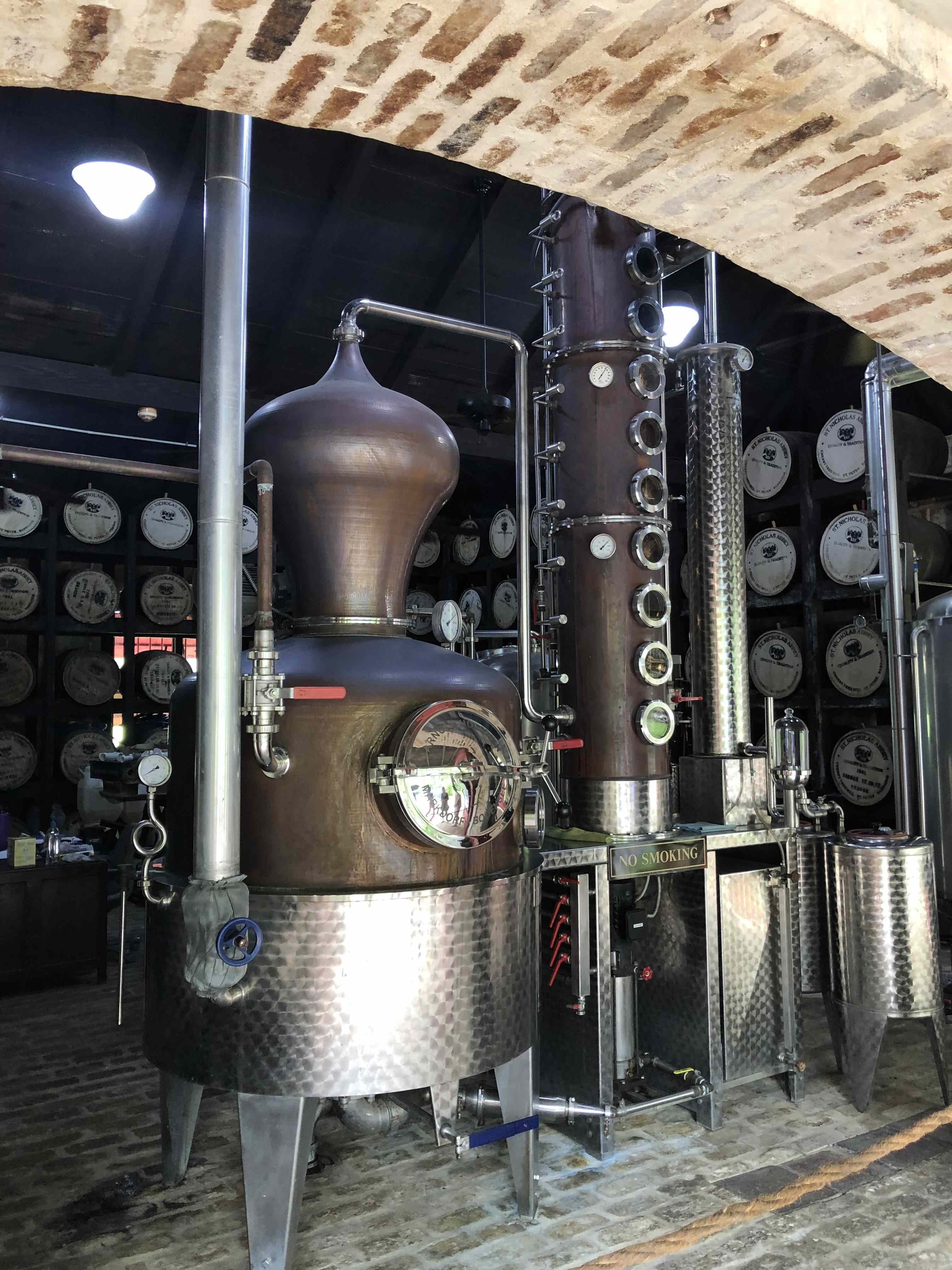 St. Nicholas Abbey's hybrid still