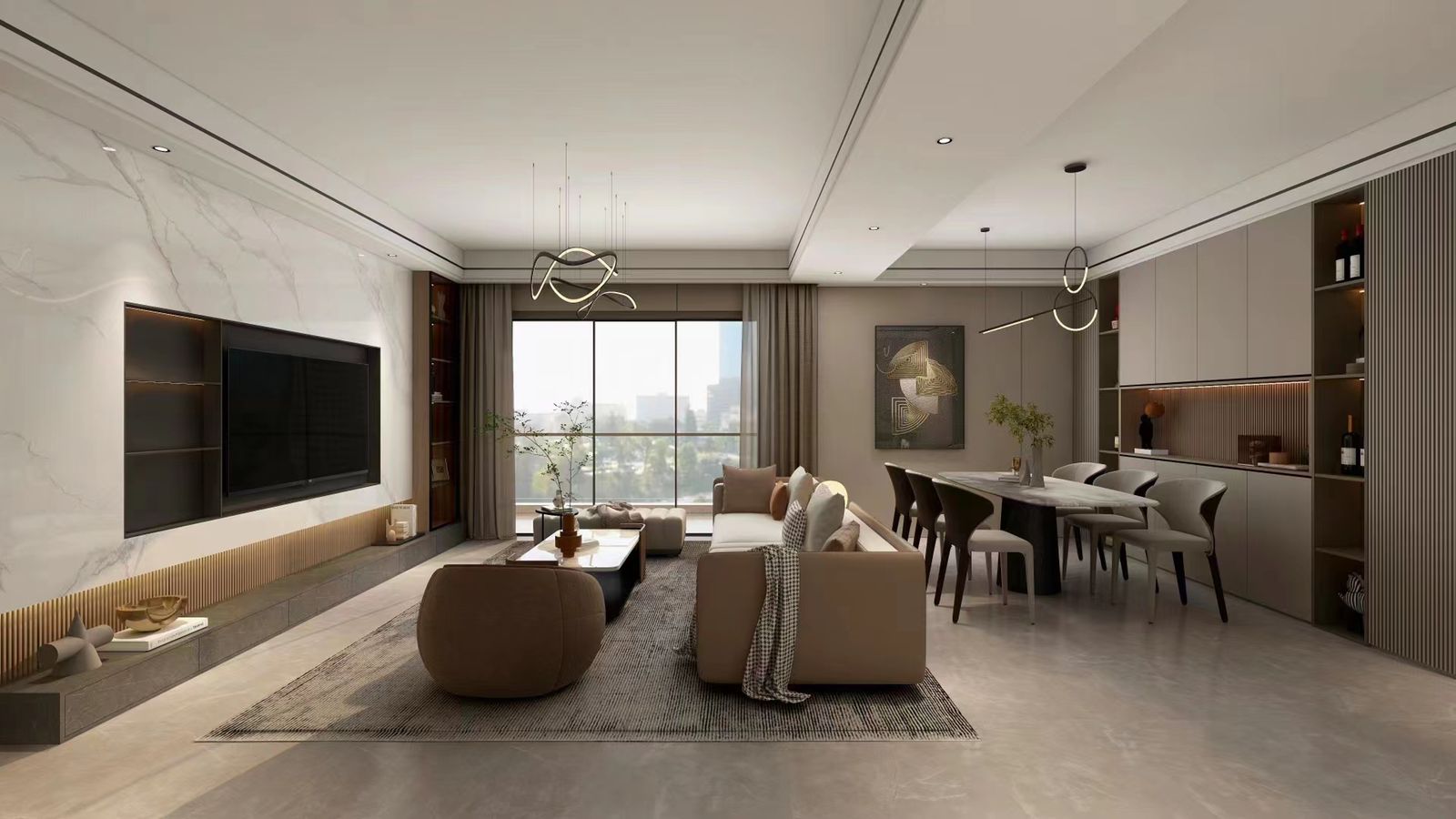 Luxurious Two Bedroom apartment in Raphta One Residency