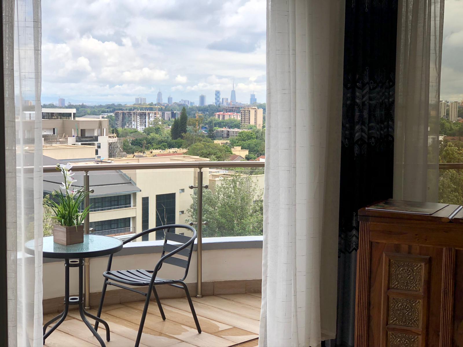 Furnished two bedroom apartment in Westlands