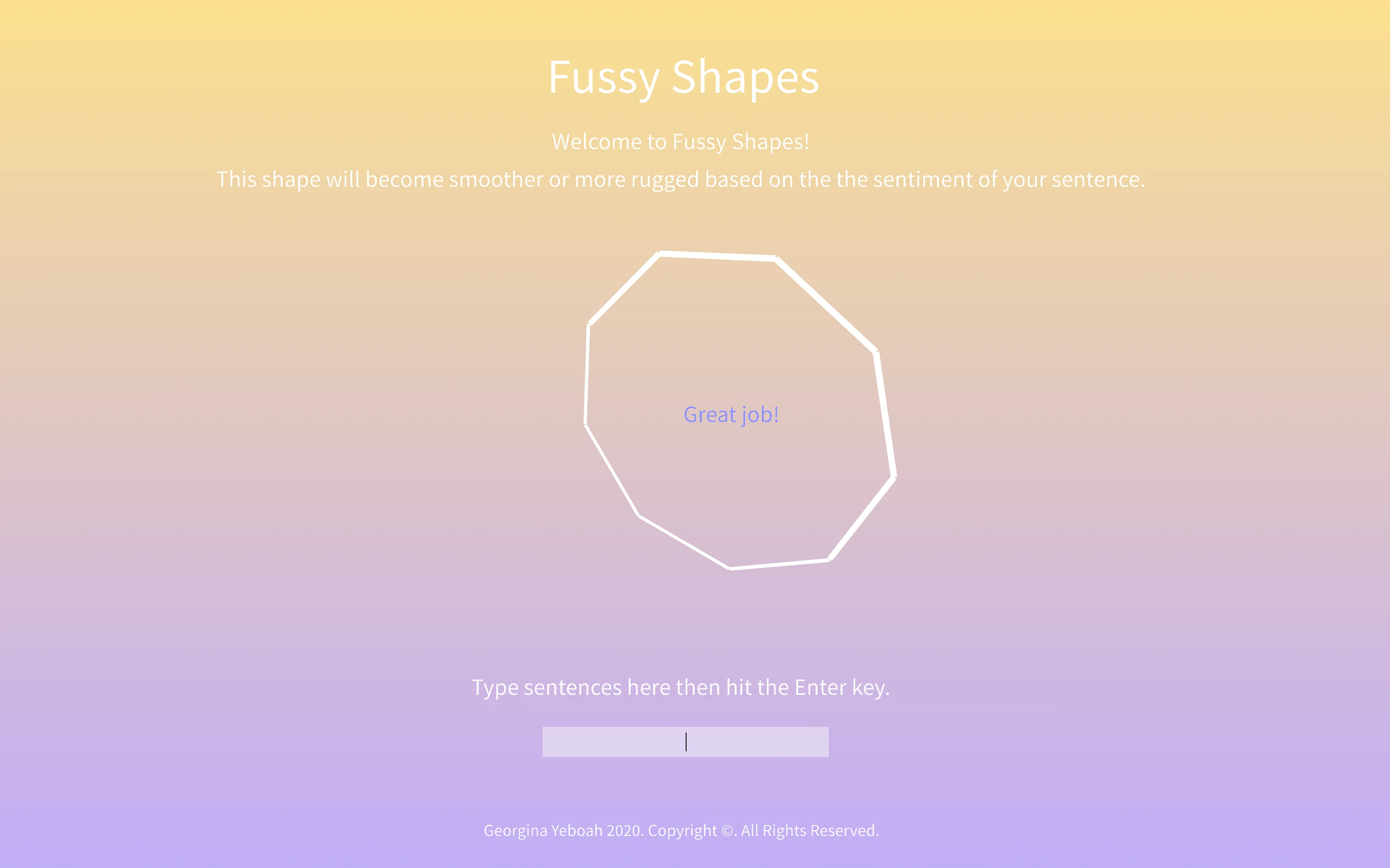 Image fussyshape3 for Fussy Shapes.