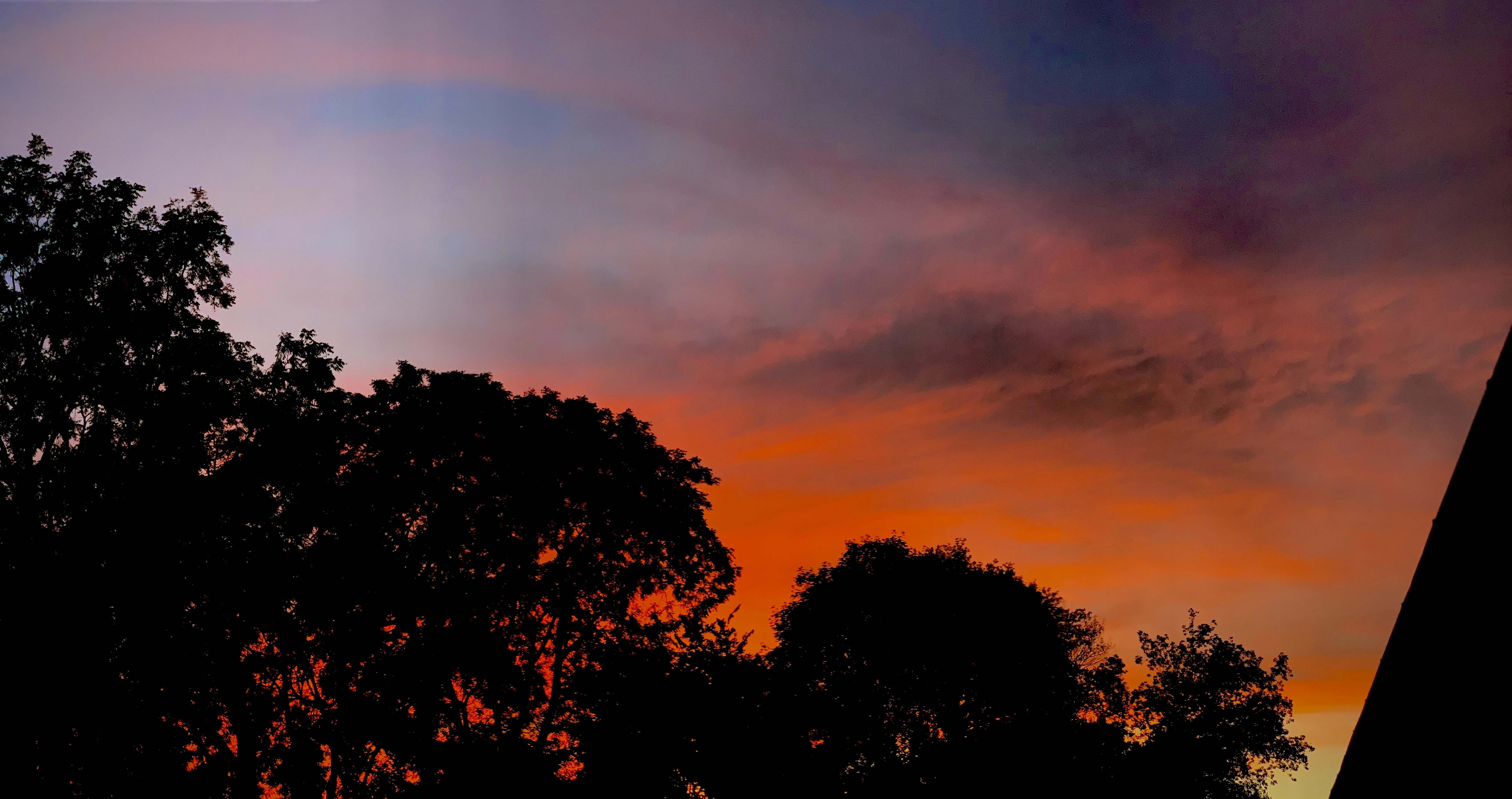 Purple and Red Sunset