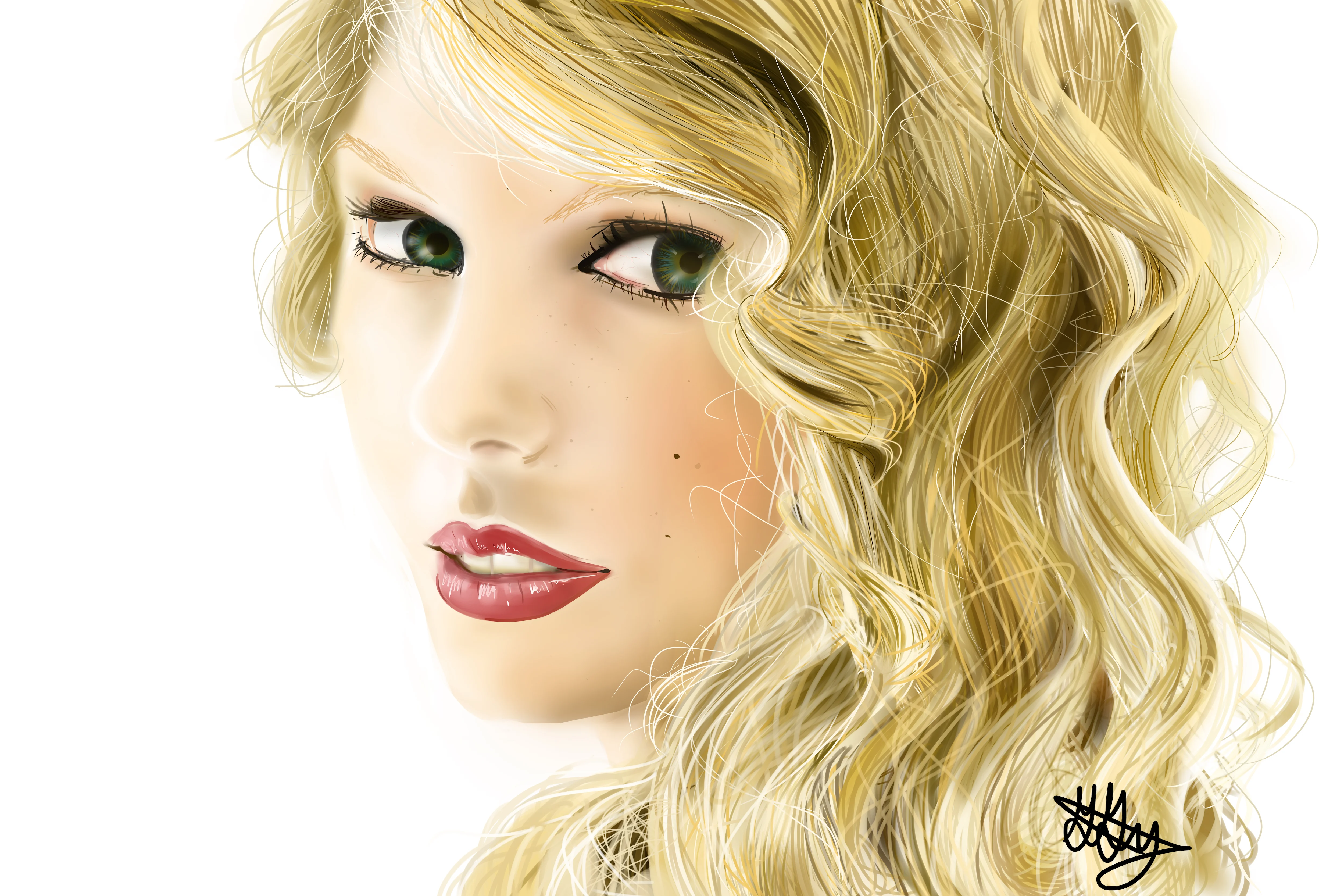 Image taylor-swift-portrait for Taylor Swift.