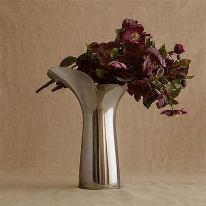 Stainless Steel Bloom Vase from Georg Jensen