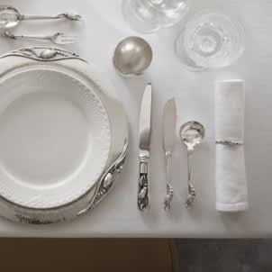 Georg Jensen fine silver cutlery