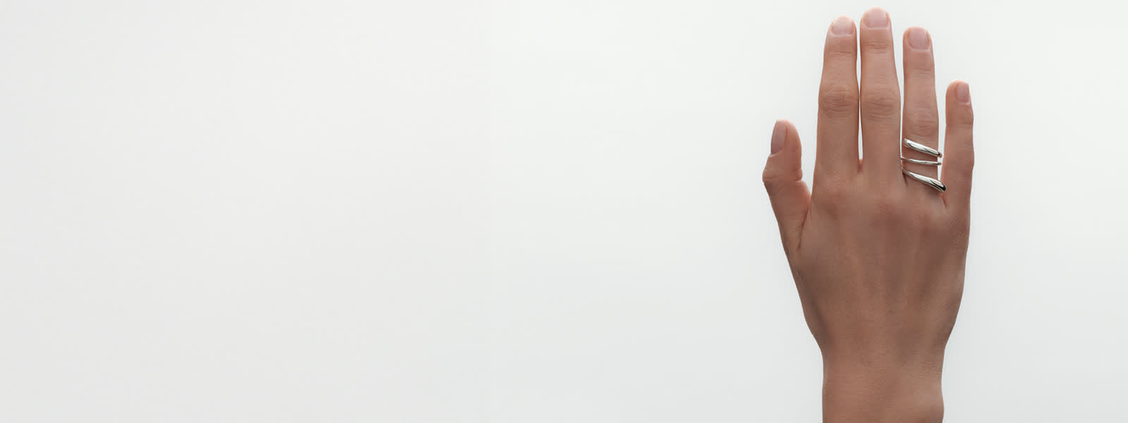 Georg Jensen Mercy ring in sterling silver