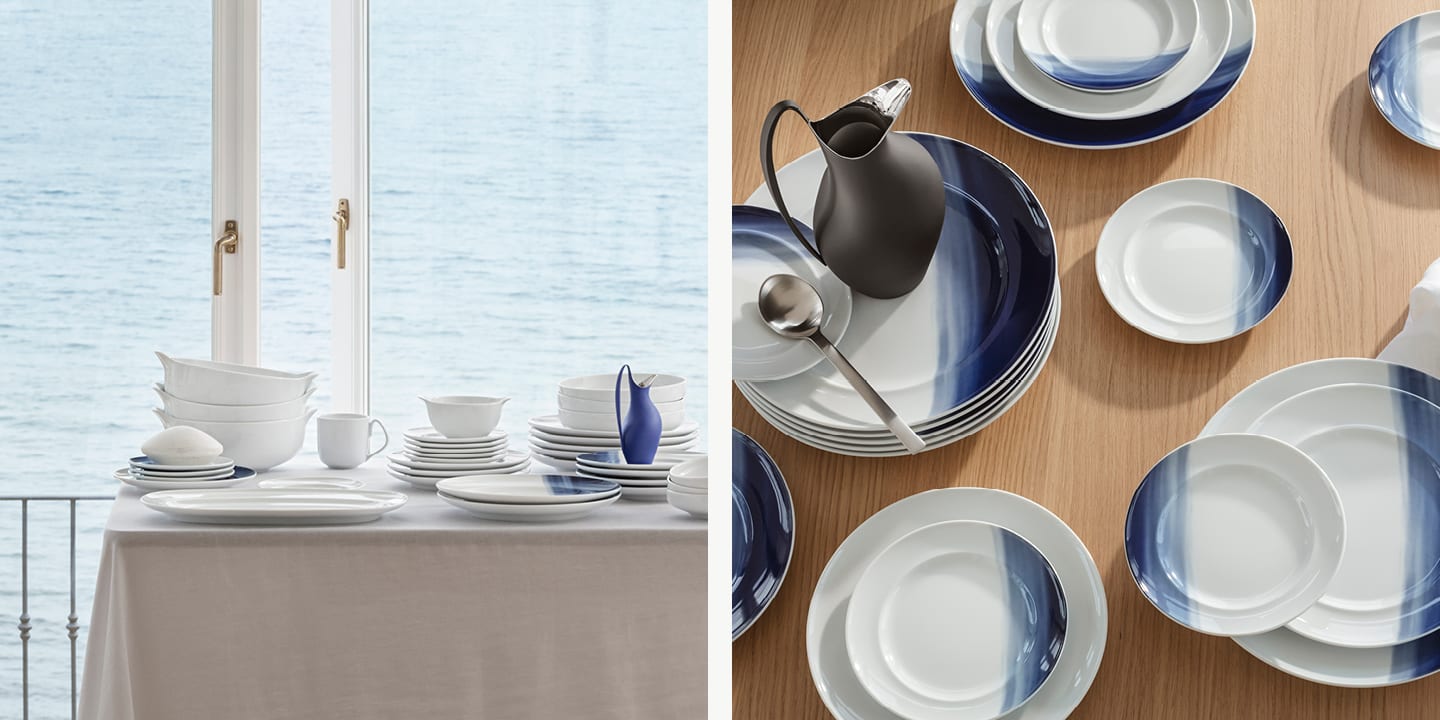 Koppel Dinnerware launch for Georg Jensen | Porcelain dinnerware 