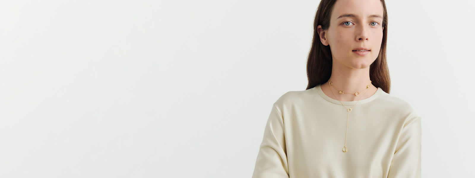 Necklace in 18kt yellow gold designed by Jacqueline Rabun for Offspring