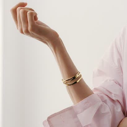 Georg Jensen Bracelets in 18. kt Yellow Gold