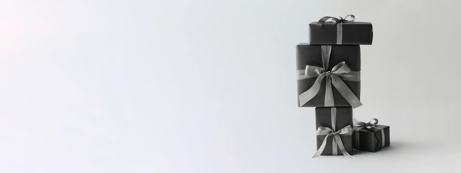 Four individually wrapped gifts from Georg Jensen's most beloved collections